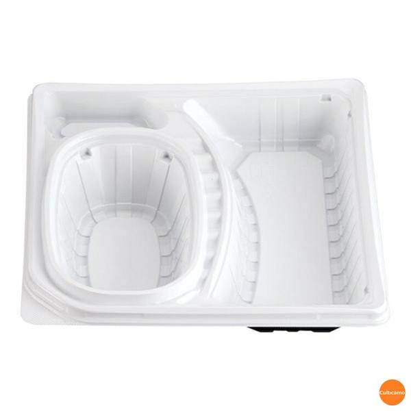 デリカランチ　DL-23-23　白　本体　50入　GDL-04