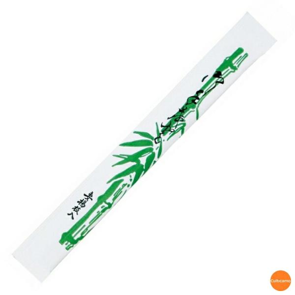 竹柄　完封箸　楊枝入　20.3cm　100膳入　XHS-E0