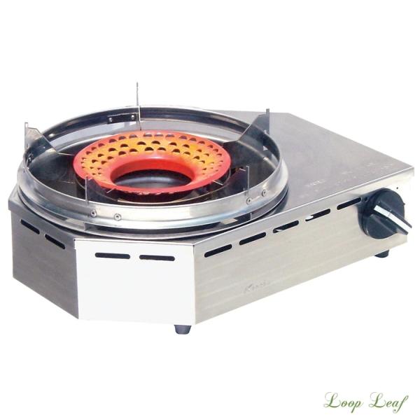 焼き物コンロ　焼き道楽　KSR-NK　圧電点火式　LPガス用　DKV-83