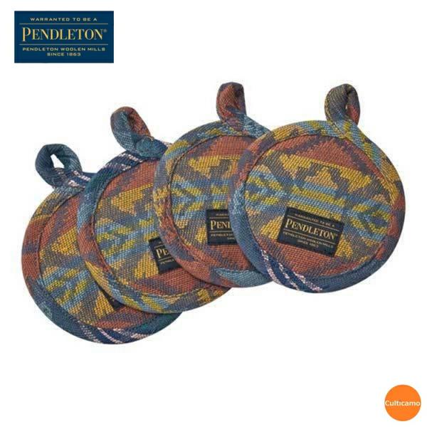 ペンドルトン　丸コースター　4枚組　LB074　PVD-03