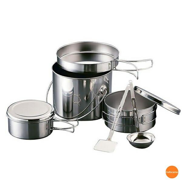 ステンレス　オールインワン鍋　8ピース　JOY-18