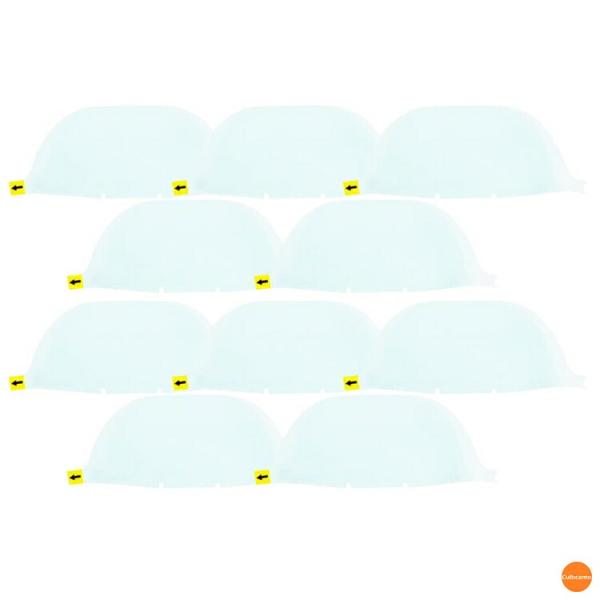 透明衛生マスク　マスクリア　エコノ　交換フィルム　10枚入　SMS-55