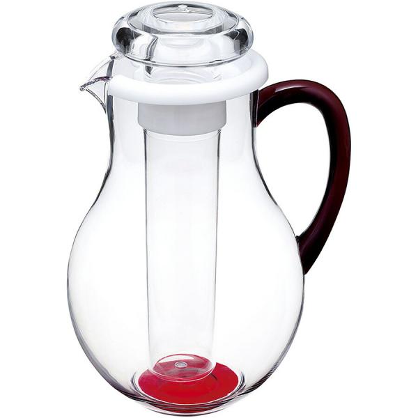 UK　ウォーターピッチャー　カラー　1.8L　レッド　03031096　PUO-E1