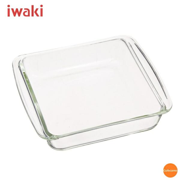イワキ　ベーシック　ケーキ焼皿　角型　BC221　1,100ml　WKCQ402