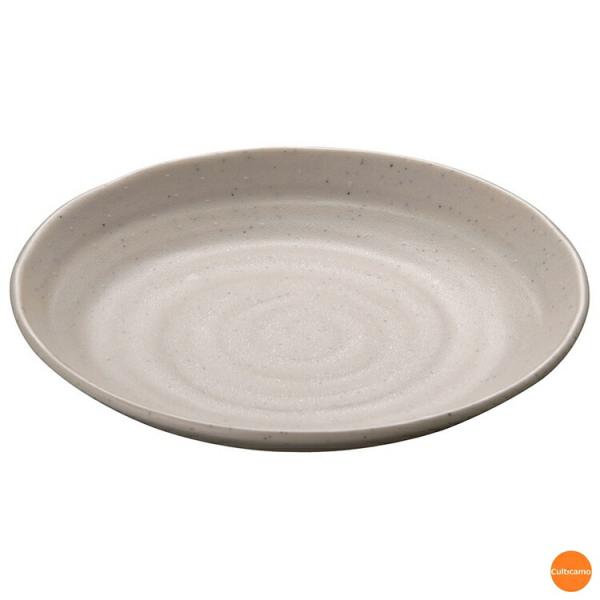 マイン　メラミンウェア　丸皿　白　15cm　M11-104　RMI-64