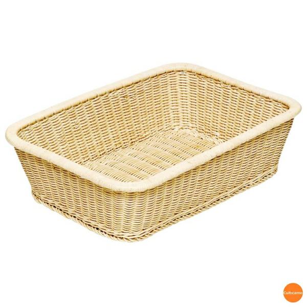 萬洋　籐　脱衣かご　D　55cmｘ38cm　ZDT-03