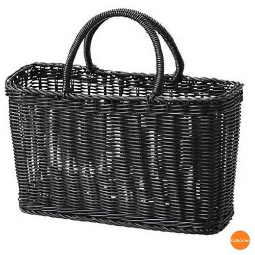 PP　湯かご　小　91-16　ブラック　VYK-05