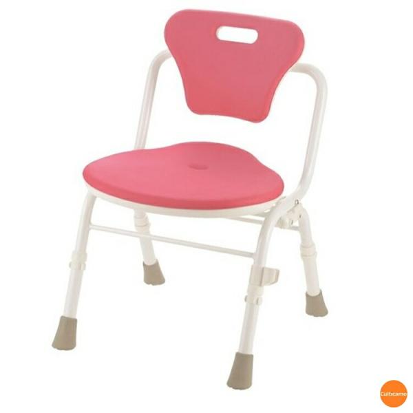 リッチェル　やわらかシャワーチェア　クレオ折りたたみ　防カビプラス　背付　460　VSY-20