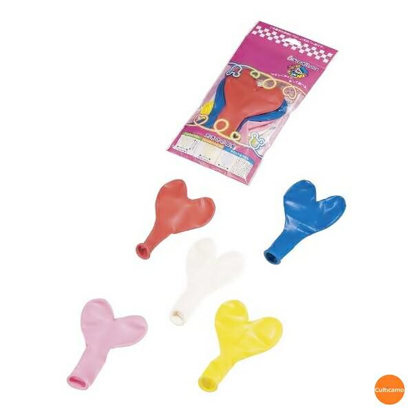 10インチ　ハートふうせん　15入　ZHU-09