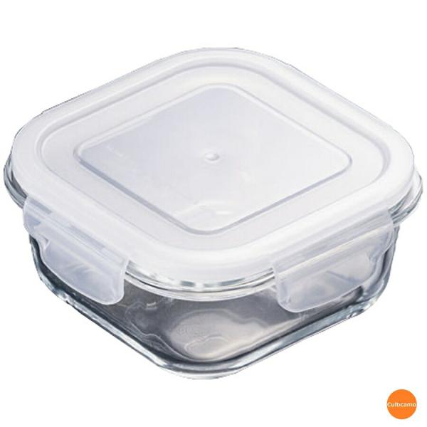 耐熱ガラス　保存容器　正方形　4322　300ml　AHZ-41