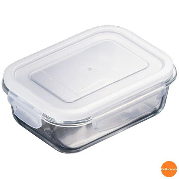 耐熱ガラス　保存容器　長方形　4326　370ml　AHZ-42