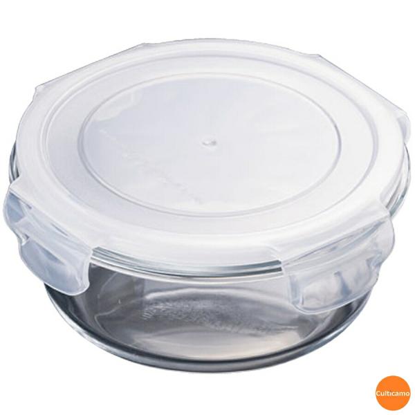 耐熱ガラス　保存容器　丸型　4330　400ml　AHZ-43