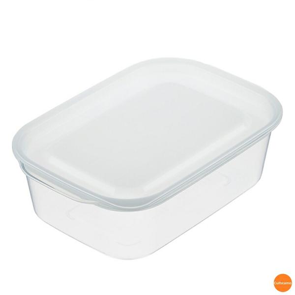 楽ちんパック　角型　1個入　クリアホワイト　850ml　ARK-02