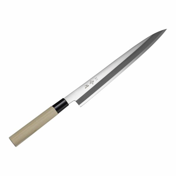 令月　ステンレス鋼和包丁　柳刃　片刃　FC-1078　27cm　ALI-49