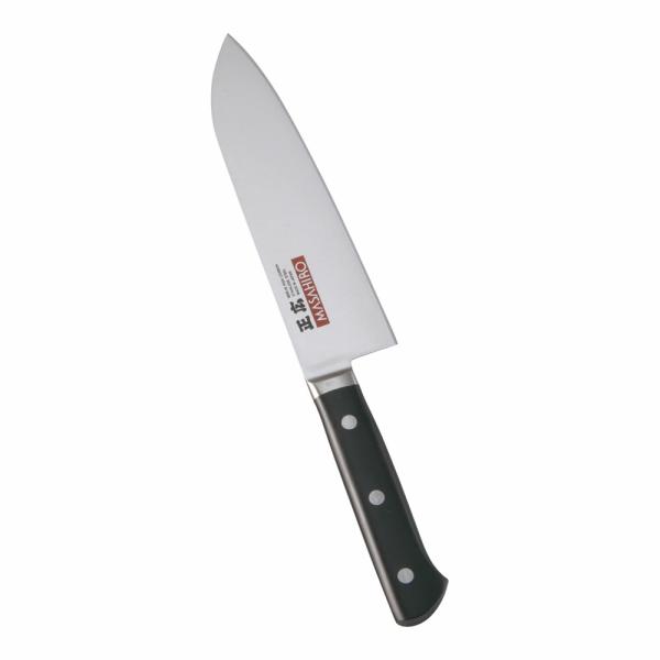 正広　MV-H鋼　三徳型　両刃　17.5cm　14923　プラ柄　AMS-L2