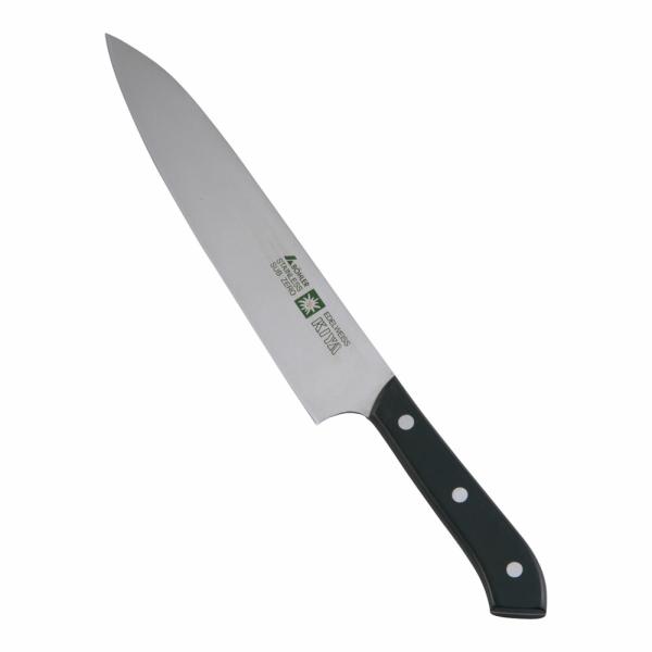 木屋　ニューエーデルワイス　No.180　牛刀　両刃　20cm　AEC-02
