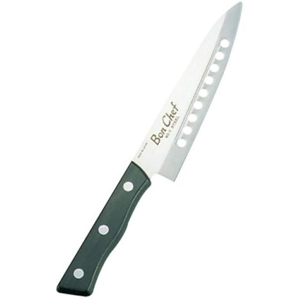 ボンシェフ　モリブデンバナジウム鋼　ペティーナイフ　片刃　14.5cm　ABV-78
