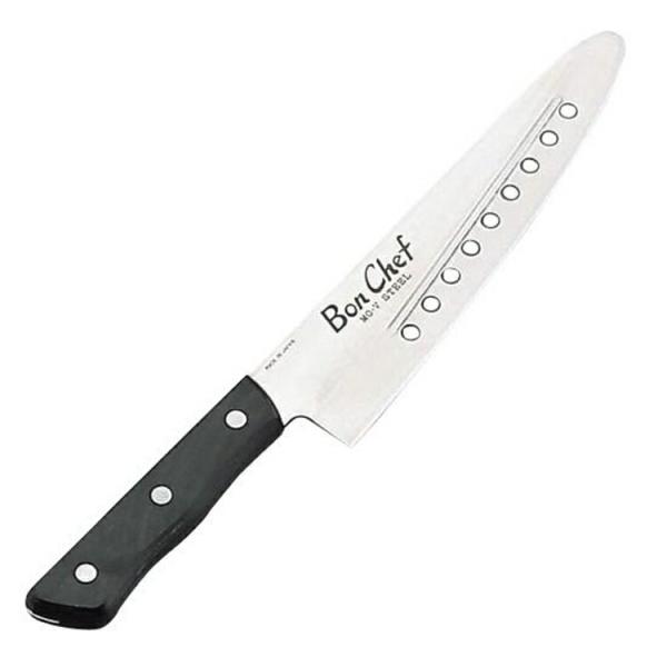 ボンシェフ　モリブデンバナジウム鋼　三徳庖丁　両刃　20.4cm　ABV-79