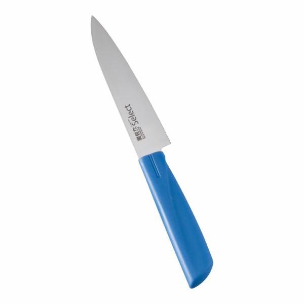 関兼次　カラーセレクト　ペティナイフ　両刃　12cm　3011-BL　ブルー　AKL-28