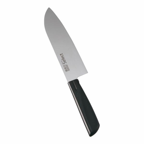 関兼次　カラーセレクト　三徳庖丁　両刃　16.5cm　3013-BK　ブラック　AKL-29