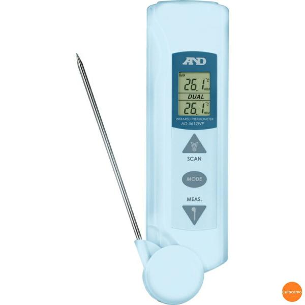 A＆D　防滴　放射温度計　AD-5612WP　中心温度計付　BOV-M8