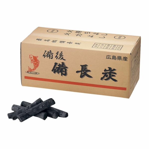 備後　備長炭　広島　切丸中　12kg　QMK-31　メーカー直送品　代引き決済不可