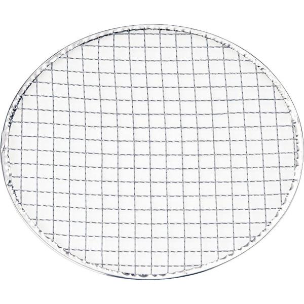 使い捨て　丸焼網　亜鉛引　200枚入　28cm　QTK-36