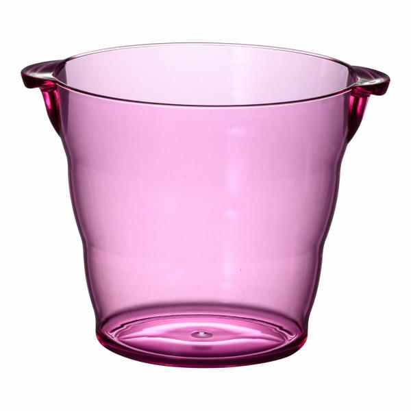 アクリル　アイスバケット　KY-278-R　レッド　2L　PAI-BX