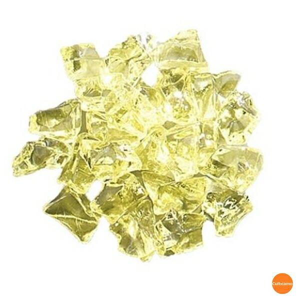 アクリル　ロックアイス　1kg入　イエロー　AHL-V8