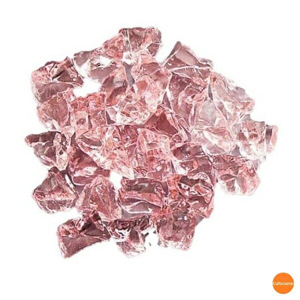 アクリル　ロックアイス　1kg入　ピンク　AHL-V8