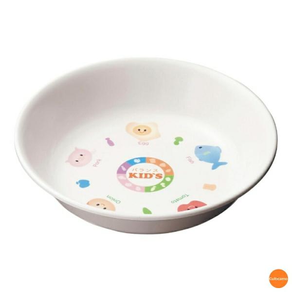 バランスキッズ　メラミンお子様食器　主菜深皿　MC-50-BKD　RBR-C5