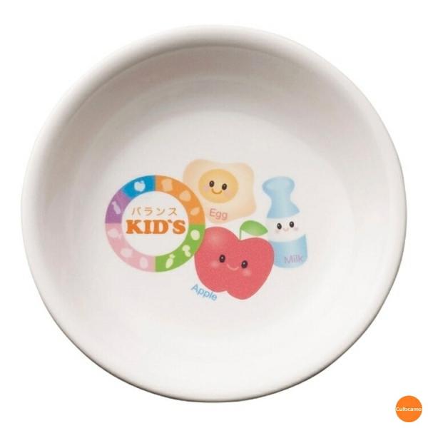 バランスキッズ　メラミンお子様食器　小皿　MC-52-BKD　RBR-C7