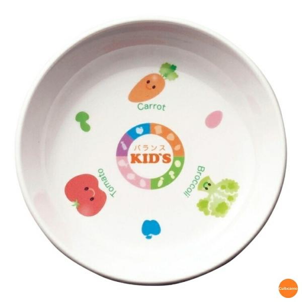 バランスキッズ　メラミンお子様食器　ミニ小皿　YD-55-BKD　RBR-C8