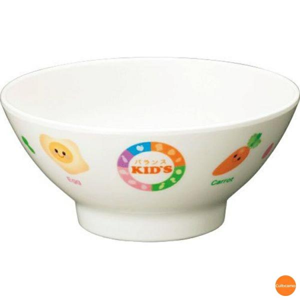 バランスキッズ　メラミンお子様食器　こども茶碗　身　MC-1B-BKD　RBR-D0