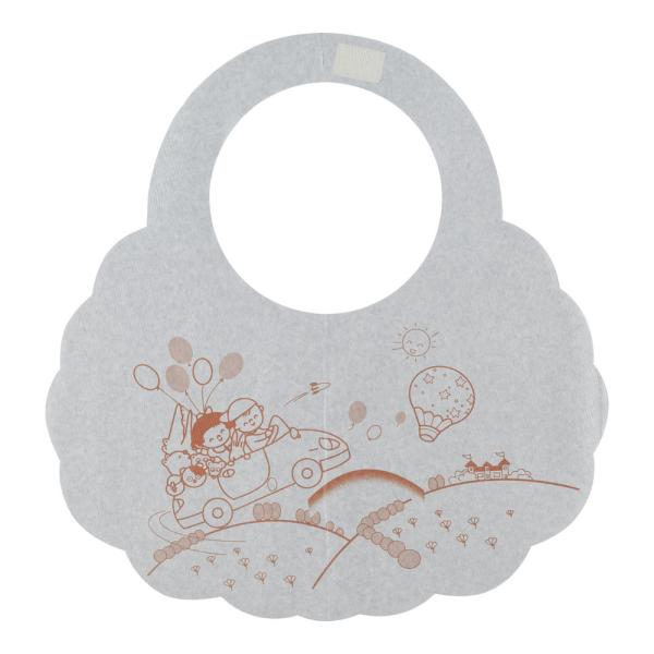 使い捨て　さっとエプロン　S　メルヘン　紙製　子供用　100枚入　SEP-32