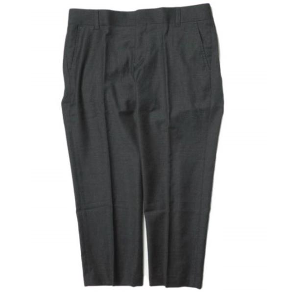 DRESSTERIOR ドレステリア 日本製 グレンチェックノープリーツスラックス 085-6212...