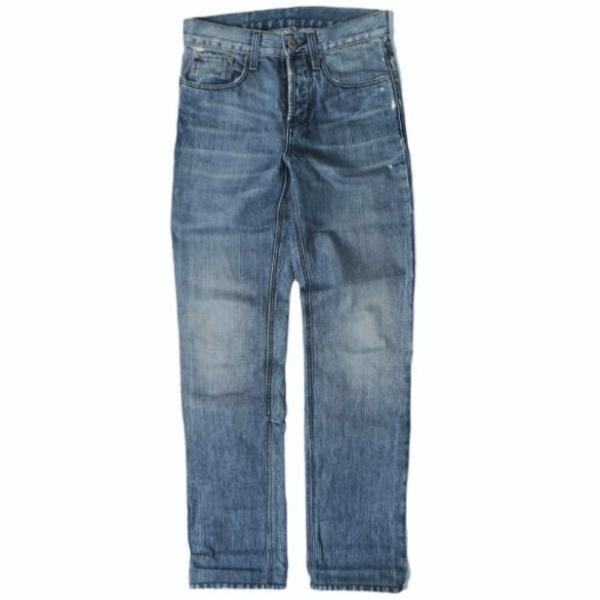 KSUBI スビ アメリカ製 DEE DEE ダメージ加工スリムストレートデニムパンツ 28 Vin...