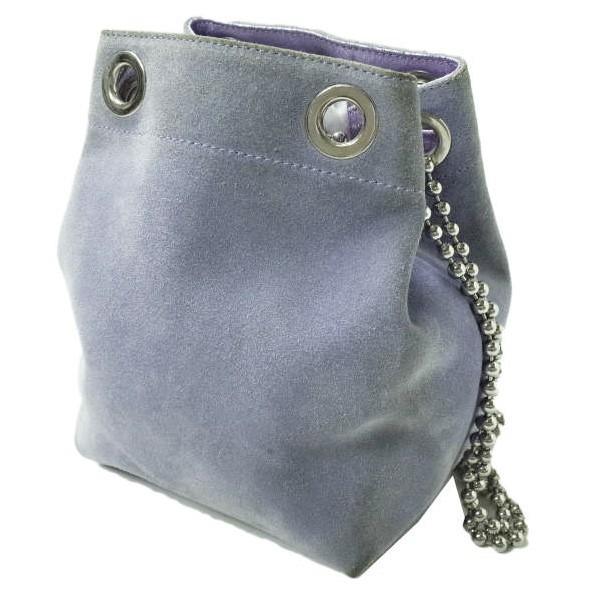 MM6 エムエムシックス 16AW ボールチェーンスエードショルダーバッグ S41WC0015  ラ...