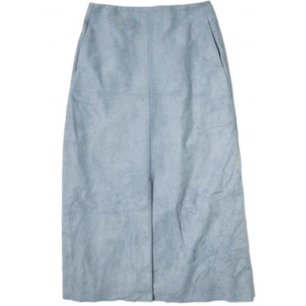 Demi-Luxe BEAMS デミルクス ビームス 19AW 日本製 エコスエードスカート 68-...