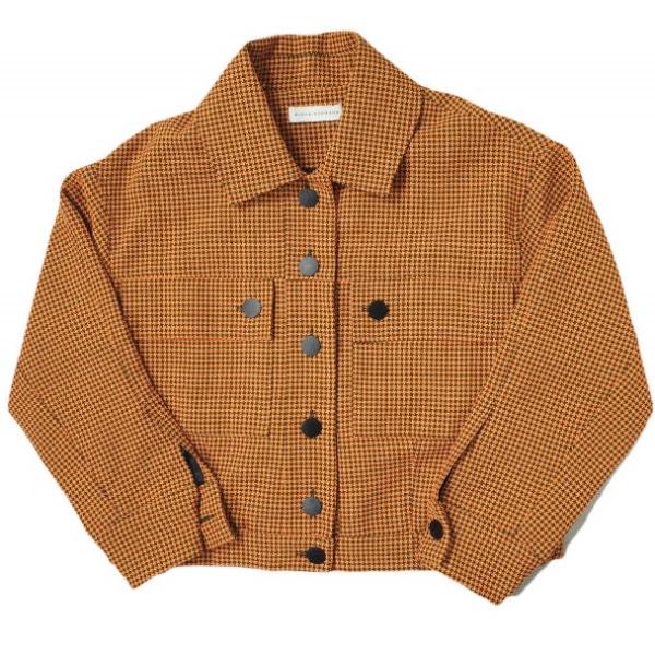 MYKKE HOFMANN ミケホフマン ハウンドトゥースチェックジャケット 64-16-0266-...