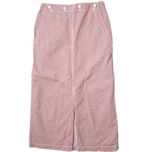 SCYE BASICS サイベーシックス 日本製 UKキャンディストライプ セイラースカート 521...