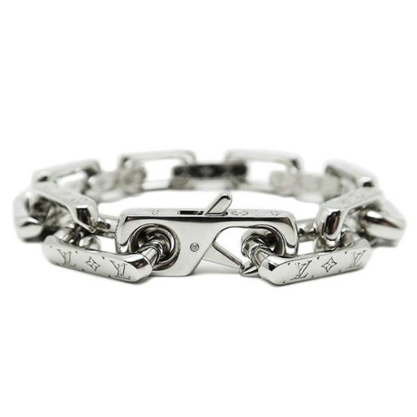 LOUIS VUITTON ルイ・ヴィトン イタリア製 ブレスレット・チェーン モノグラム M642...