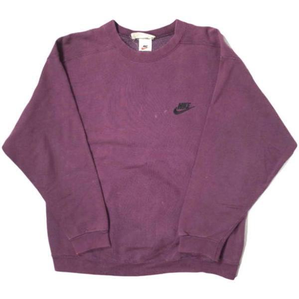NIKE ナイキ THE VINTAGE TWIN ロゴスウェット Free PURPLE トレーナ...