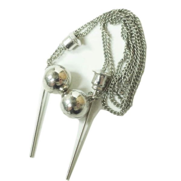 TOGA トーガ ボールチェーンピアス シルバー アクセサリー g11492