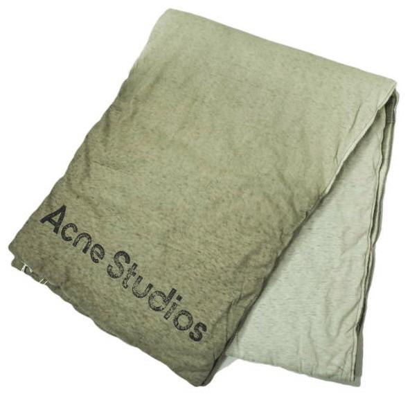 新品 Acne Studios アクネストゥディオズ ロゴ入りグラデーションマフラー FN-UX-S...