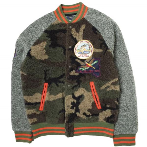 POLO RALPH LAUREN ポロ・ラルフローレン SHERPA FLEECE BOMBER ...