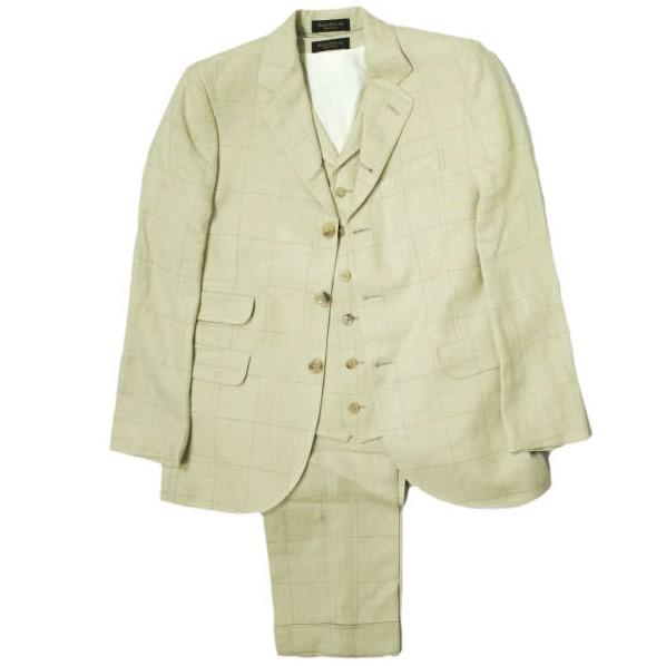 RRL ダブルアールエル SILK×LINEN WINDOWPANE BRYANT SUITS - ...