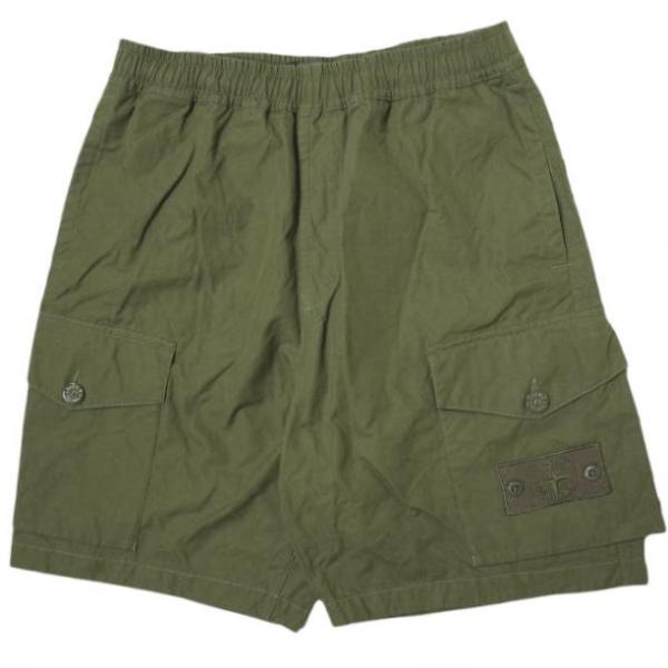 STONE ISLAND ストーンアイランド 23SS Ghost Pieces ベンタイル バミュ...