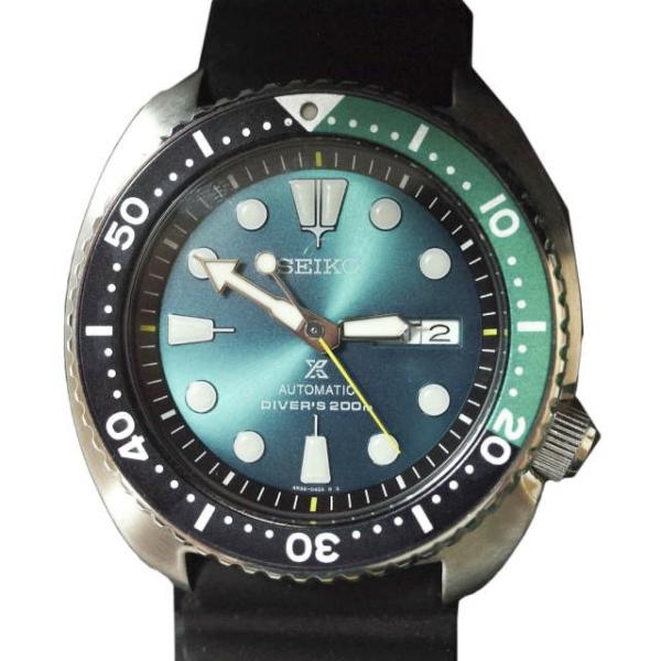 新品 SEIKO セイコー アジア3500本限定 Prospex Diver Green Turtl...