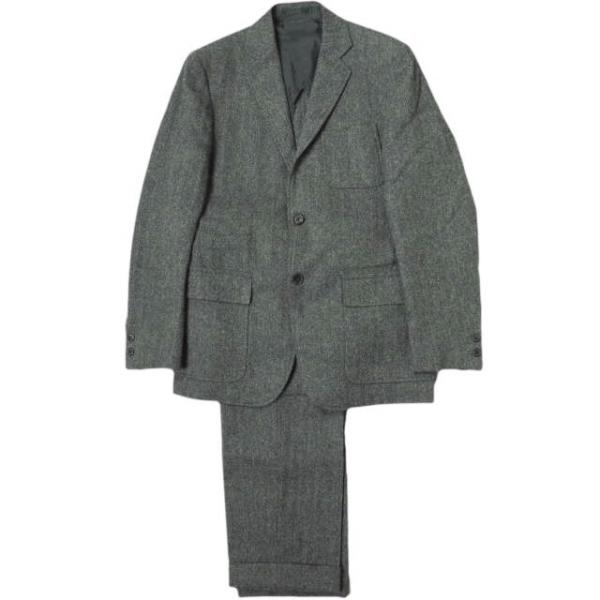 BEAMS PLUS ビームスプラス ORDER FAIR ツイードスーツ オーダーサイズ(38程度...